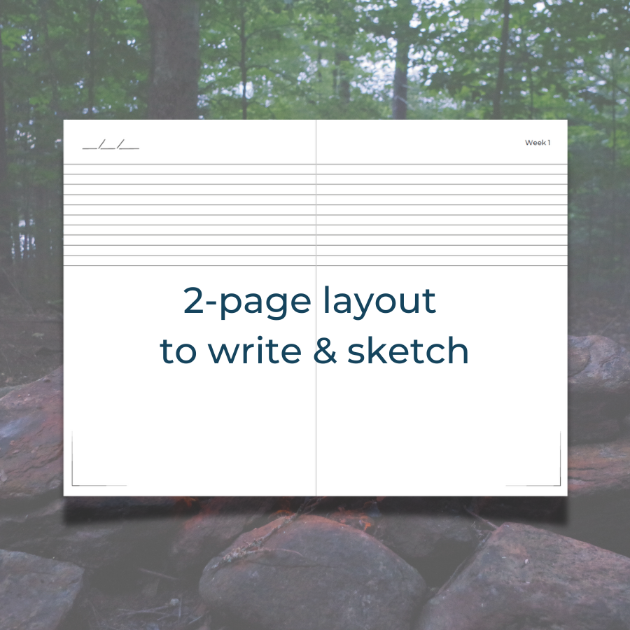 Social Saturdays: A Campfire Weekly Day Journal