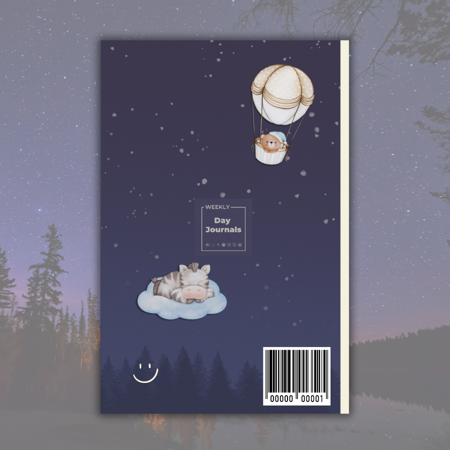Moody Mondays: A Children Animals Weekly Day Journal