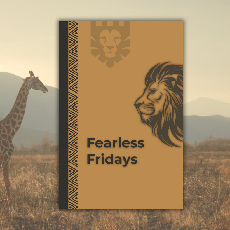 Fearless Fridays: An African Lion Weekly Day Journals
