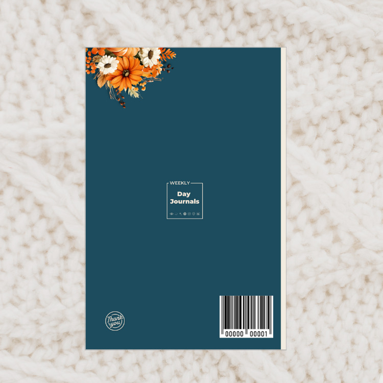Thankful Thursdays: A Thanksgiving Floral Weekly Day Journal
