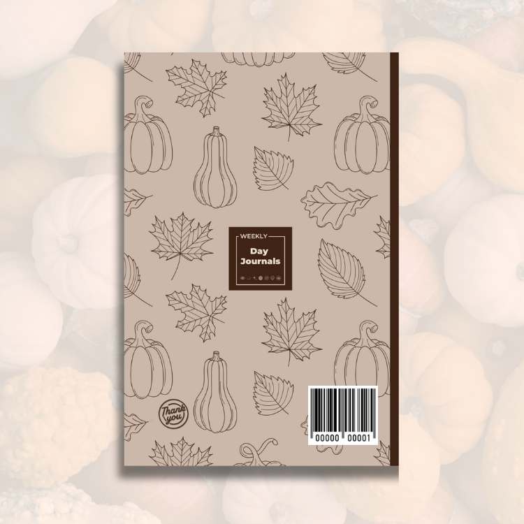 Thankful Thursdays: A Thanksgiving Harvest Weekly Day Journal
