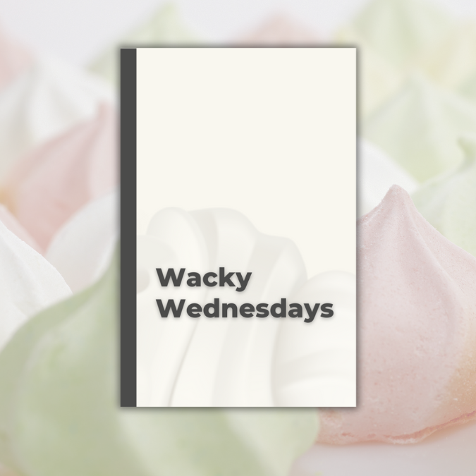 Wacky Wednesdays: A Misty Meringue Weekly Day Journal