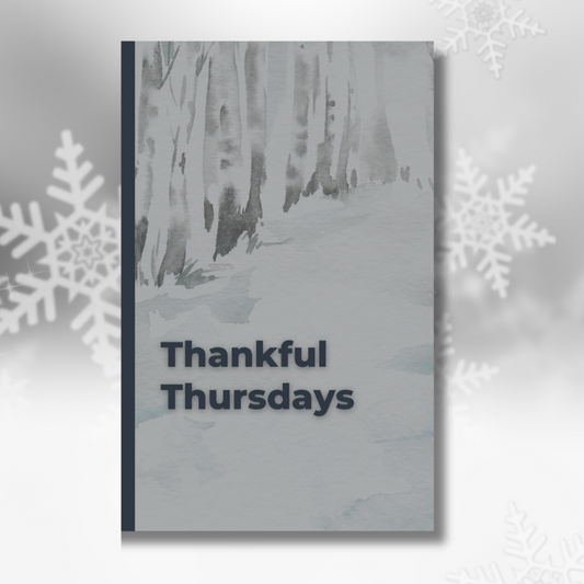 Thankful Thursdays: A Snowy Sasquatch Weekly Day Journal